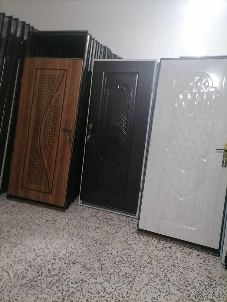 درب فلزی حیاطی در آلومینیوم و pvc(upvc) آلومینیومی|مصالح و تجهیزات ساختمان|شیراز, پانصد دستگاه ارتش|دیوار