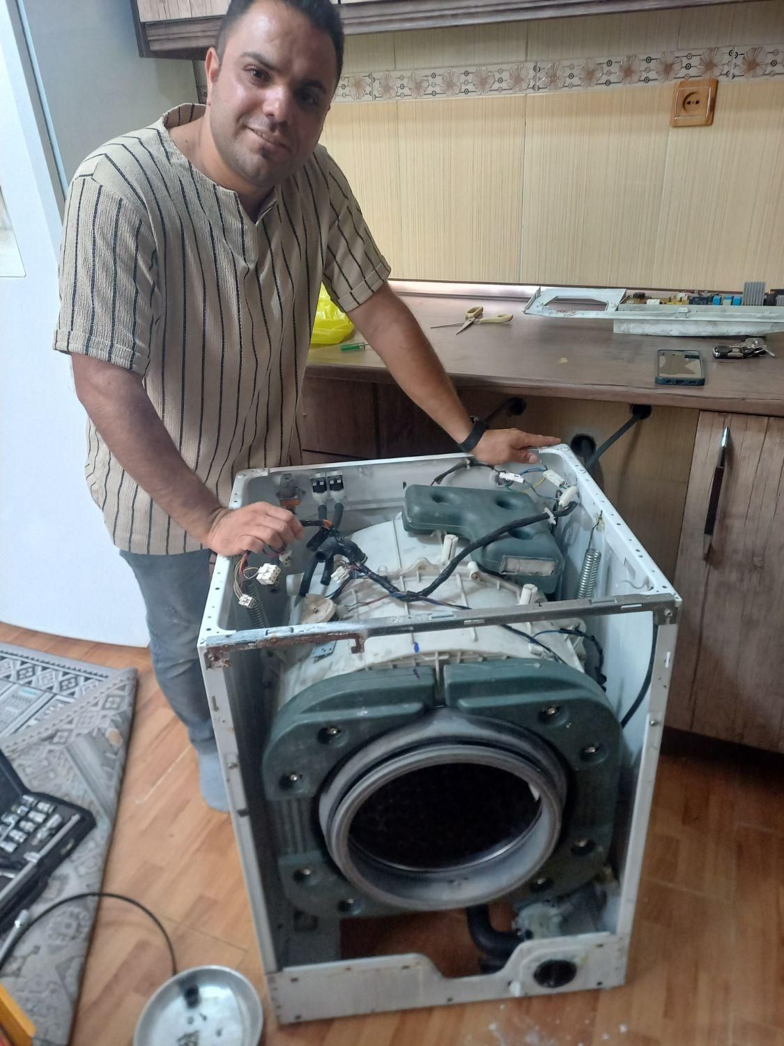 تعمیرات یخچال و لباسشویی درمنزل شما،زیر نظراتحادیه|خدمات پیشه و مهارت|سمنان, |دیوار