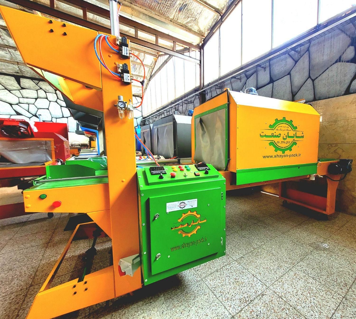 دستگاه شیرینگ پک.تونلی نیمه اتومات.اتومات.2gane|ماشین‌آلات صنعتی|تهران, پامنار|دیوار