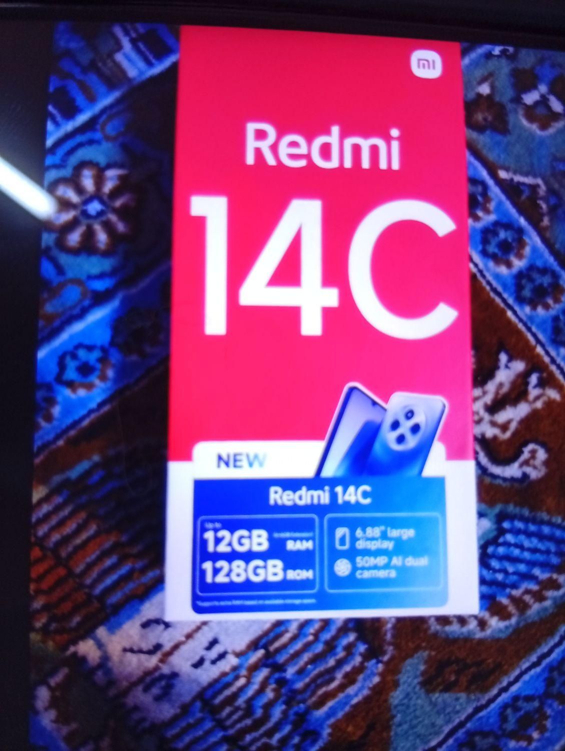 شیائومی Redmi 14C با حافظهٔ ۱۲۸ گیگابایت|موبایل|تهران, دارآباد|دیوار