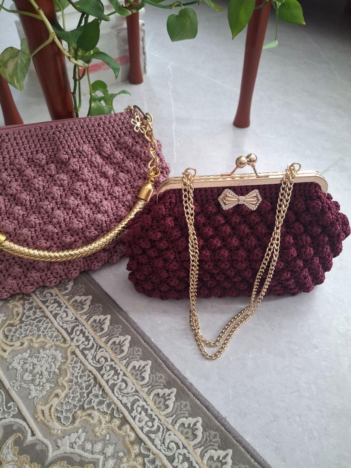 کیف دست بافت مجلسی|کیف، کفش، کمربند|قم, باجک دو|دیوار