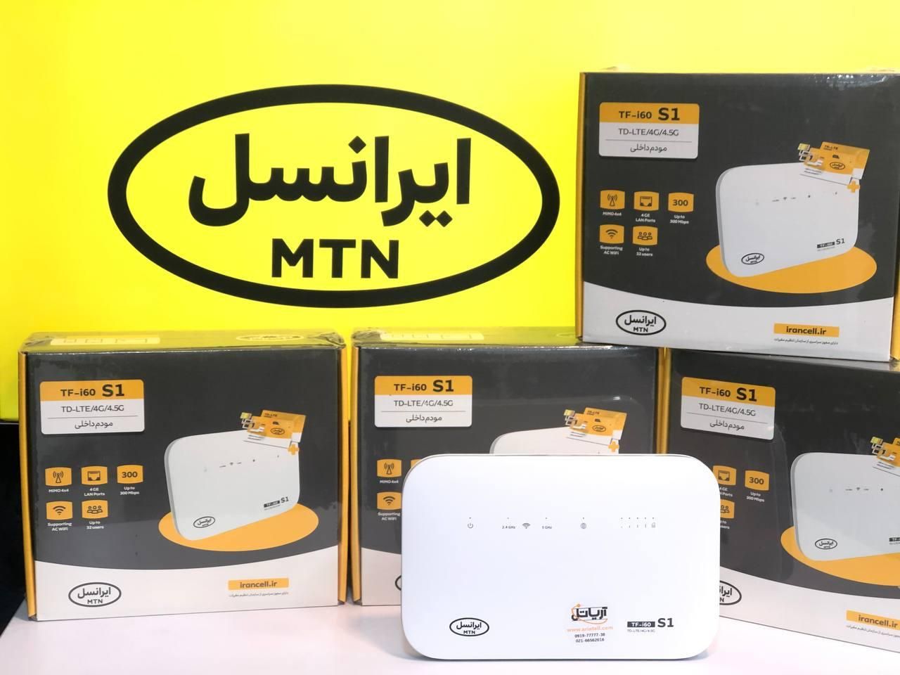 مودم ایرانسل 4G/TD-LTE مدلTFi60S1 بهمراه سیمکارت|مودم و تجهیزات شبکه|تهران, فلسطین (میدان انقلاب)|دیوار