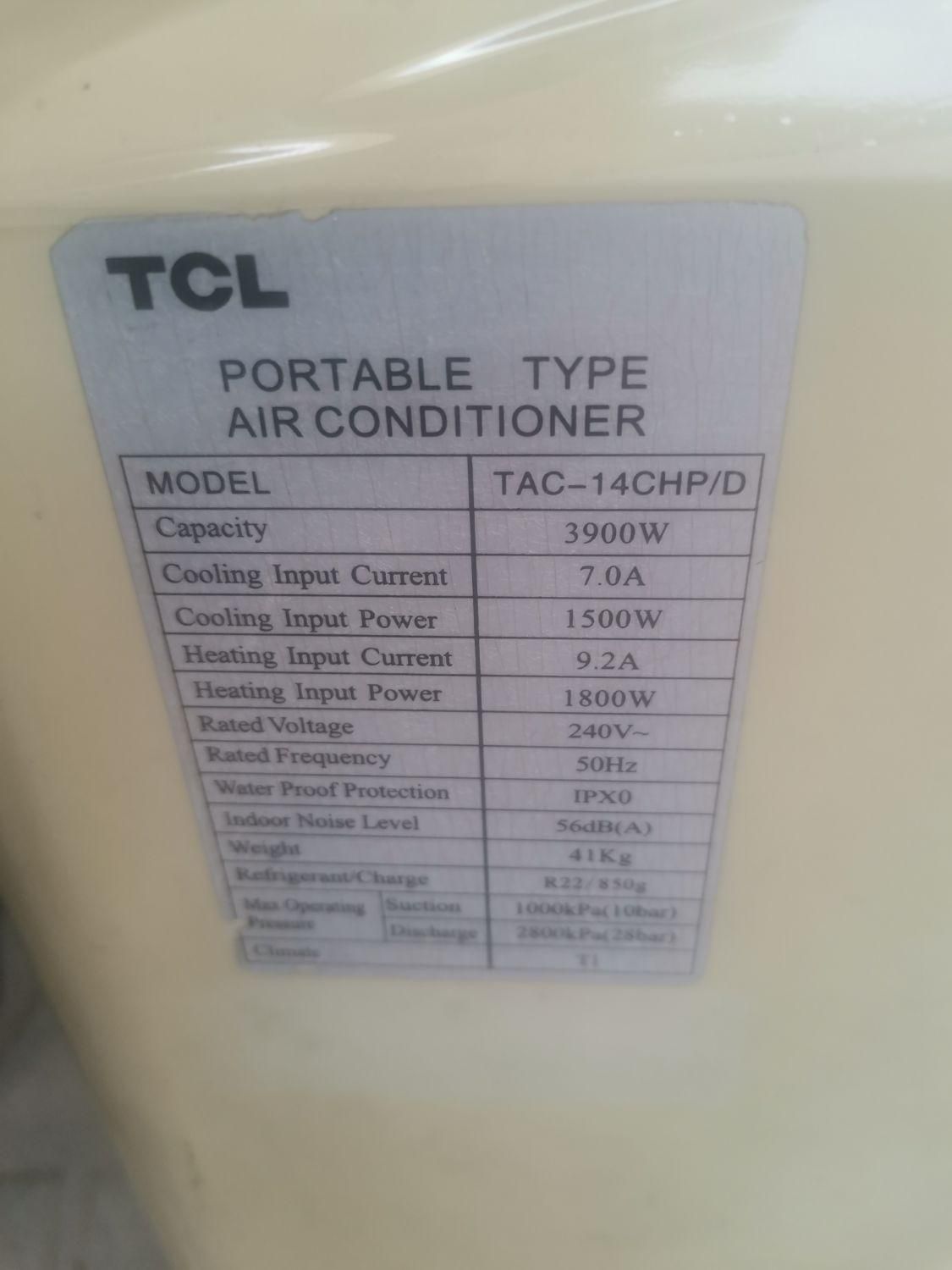 کولرگازی TCL|کولر گازی و فن‌کوئل|مشهد, بهار|دیوار