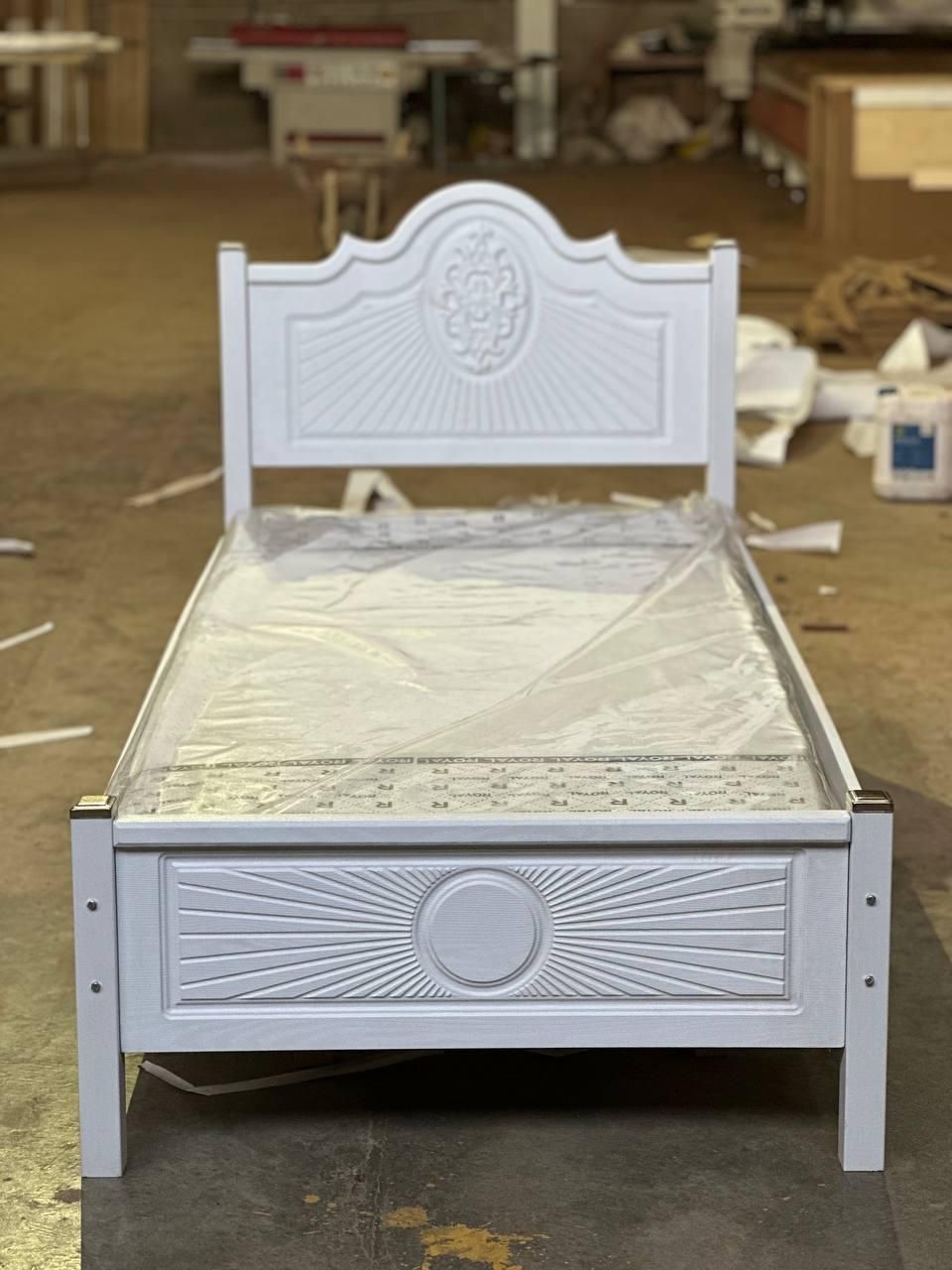 تخت تک نفره وکیوم مدل خورشیدی (خوران چوب)|تخت و سرویس خواب|تبریز, |دیوار