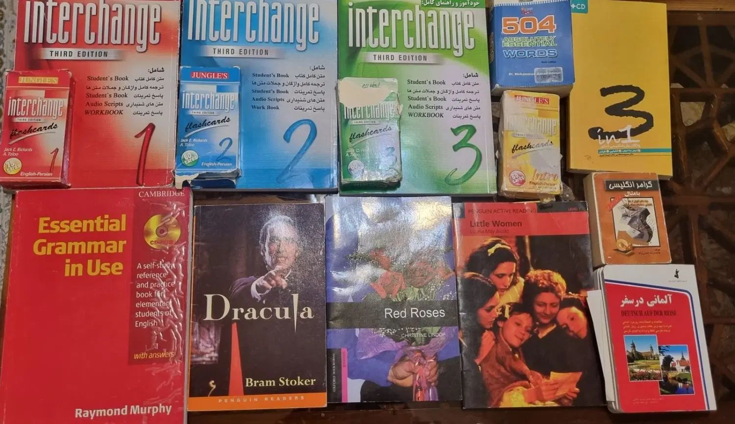 کتاب زبان انگلیسی و آلمانی|کتاب و مجله آموزشی|تهران, المهدی|دیوار