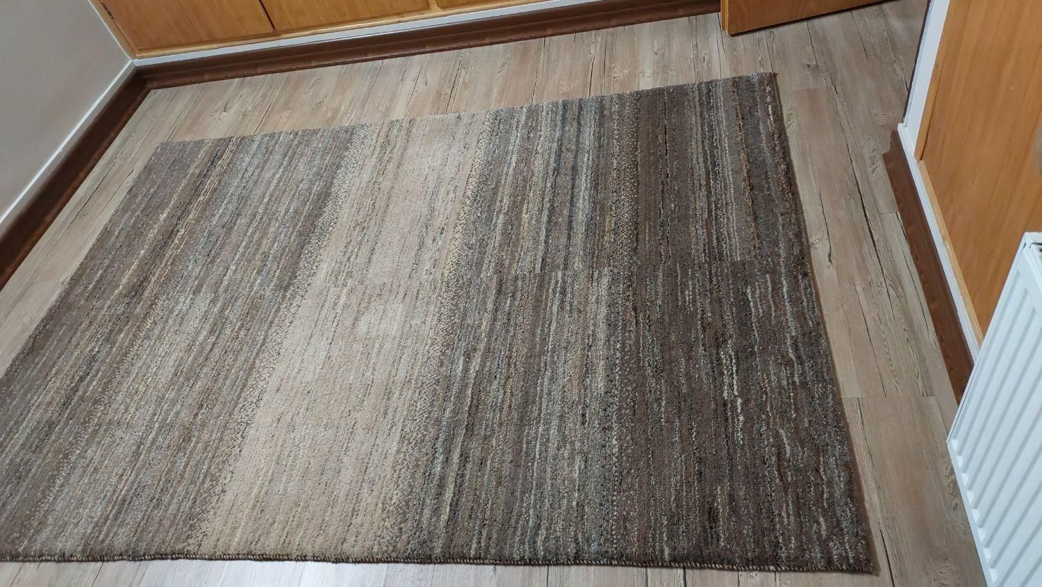 فرش دست بافت از نوع گَبه|گلیم، جاجیم، گبه|اصفهان, کوی ولی عصر|دیوار