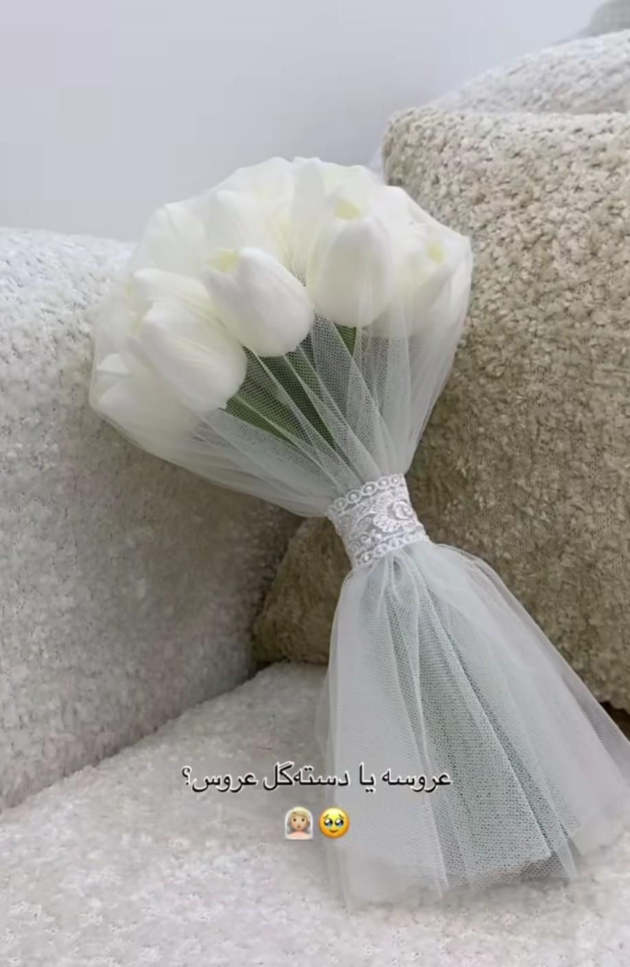 دسته گل عروس|گل مصنوعی|گرگان, |دیوار