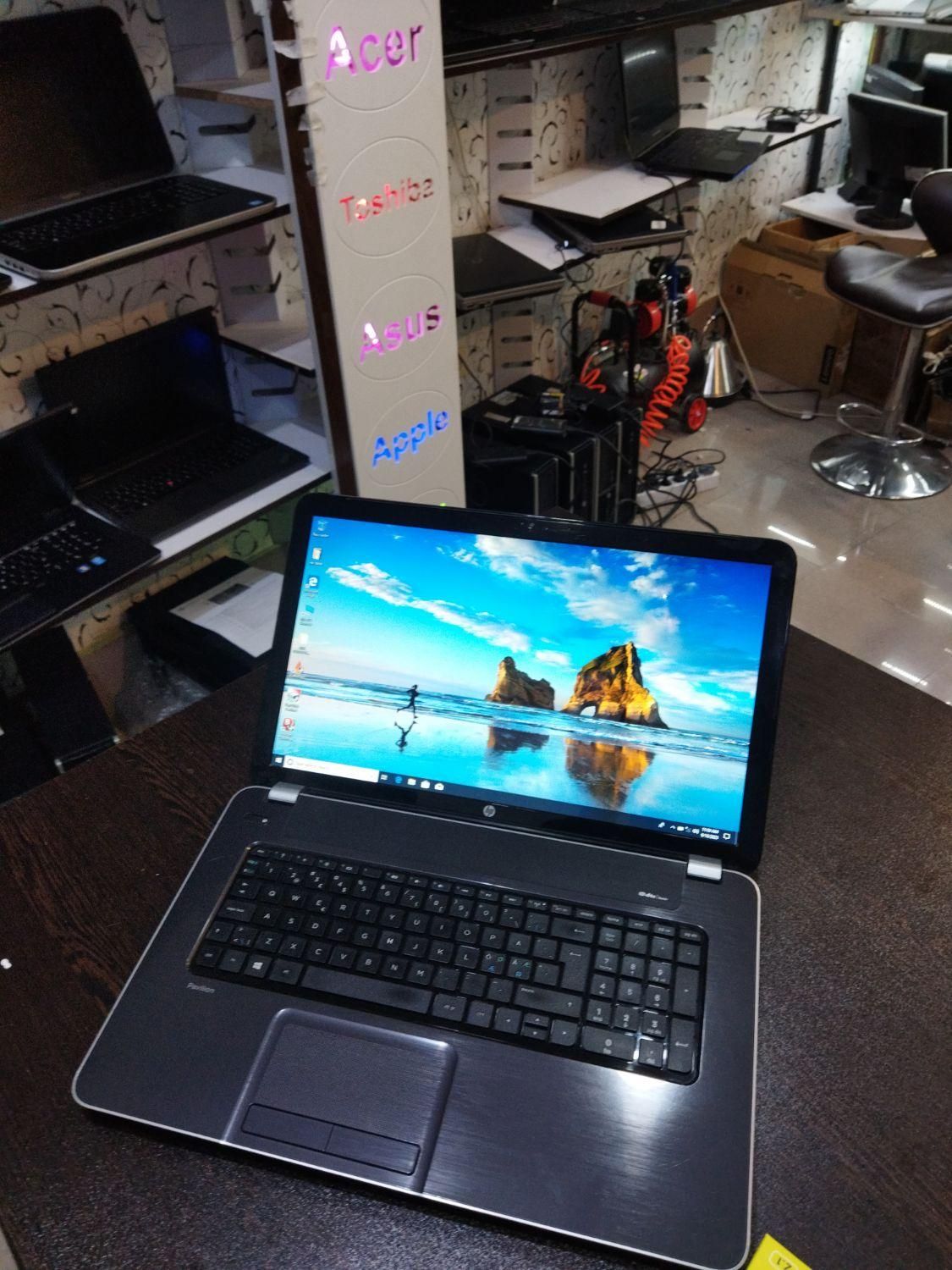 لپتاپ hp pavilion رم8 گرافیک1|رایانه همراه|شهرکرد, |دیوار