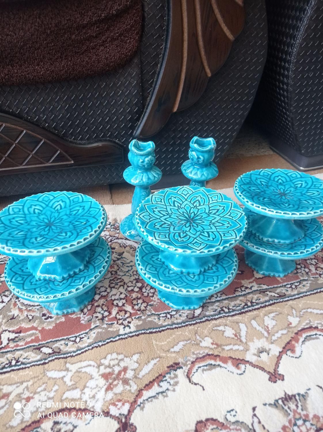 هفت سین سفالی|مجسمه، تندیس، ماکت|اصفهان, بابوکان|دیوار