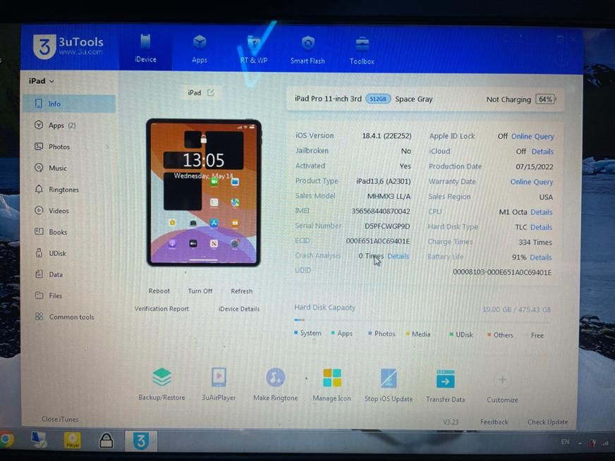 IPad Pro 11inch 3th 512 / ایپد M1 سیم کارت خور|تبلت|تهران, مرزداران|دیوار