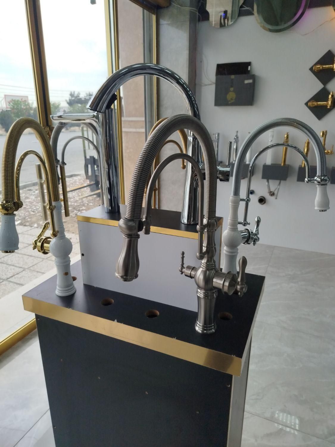 شیرآلات فنری سینک شاوری|مصالح و تجهیزات ساختمان|تهران, بروجردی|دیوار