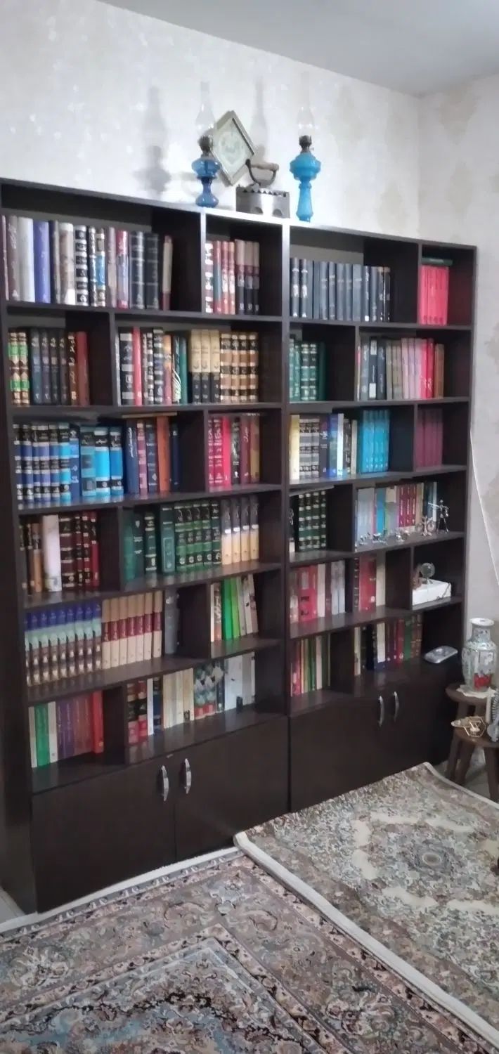 کتابخانه|کتابخانه، شلف، قفسه‌های دیواری|تهران, مهرآباد جنوبی|دیوار