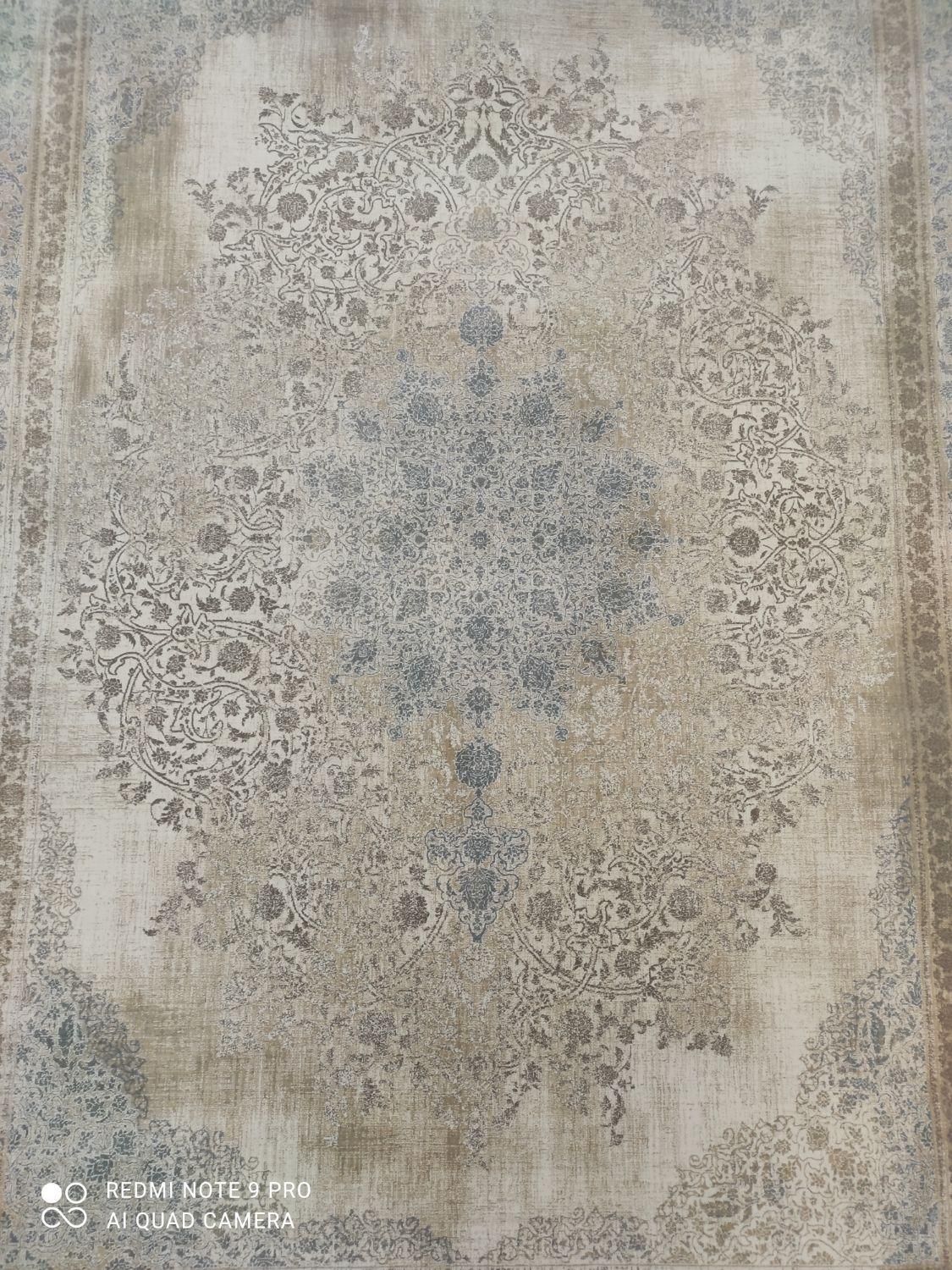 فرش کرم قهوه ای دیزاین ۱۲۰۰|فرش|تهران, نعمتآباد|دیوار