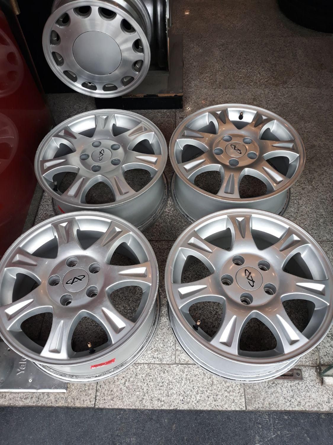 رینگ ۱۶ لیفان ۸۲۰ و ام وی ام X33 با لاستیک|قطعات یدکی و لوازم جانبی|ساری, |دیوار