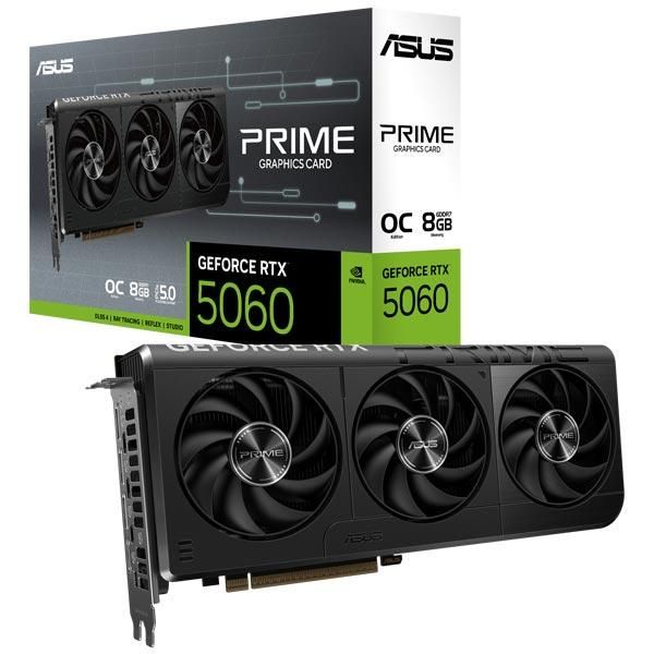 کارت گرافیک Asus RTX 5060 PRIME OC 8GB|قطعات و لوازم جانبی رایانه|مشهد, کوه سنگی|دیوار
