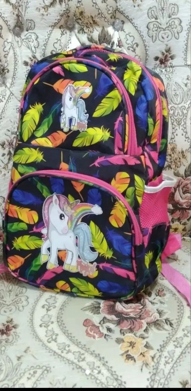کیف مدرسه دخترانه درحد نو همش چندبار استفاده شده.|کیف، کفش، کمربند|رشت, دیانتی|دیوار