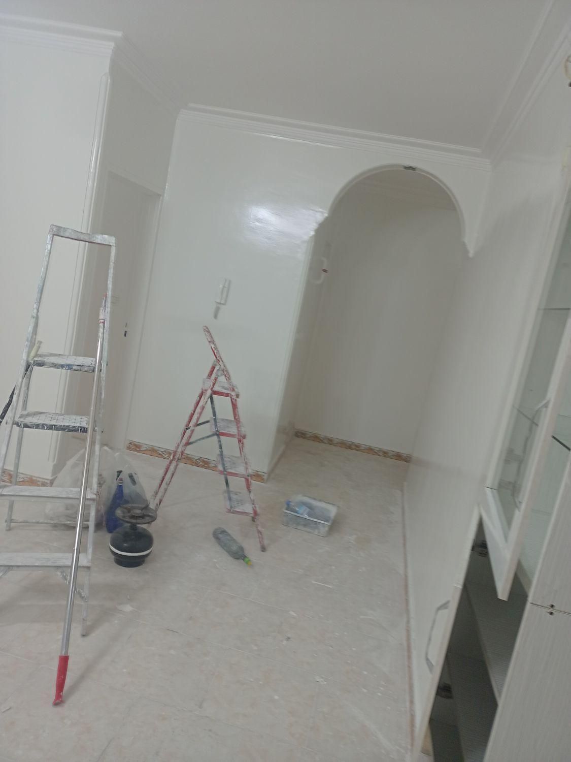 رنگ کاری باز سازی ساختمان نقاشی کناف و...|خدمات پیشه و مهارت|پاکدشت, پاکدشت (مامازند)|دیوار