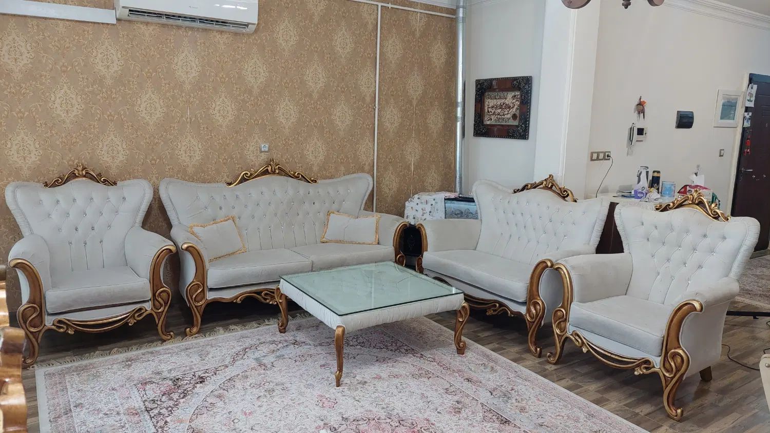 فروش سرویس مبل و میز غذاخوری ست|مبلمان خانگی و میز عسلی|رشت, شهرک قدس|دیوار