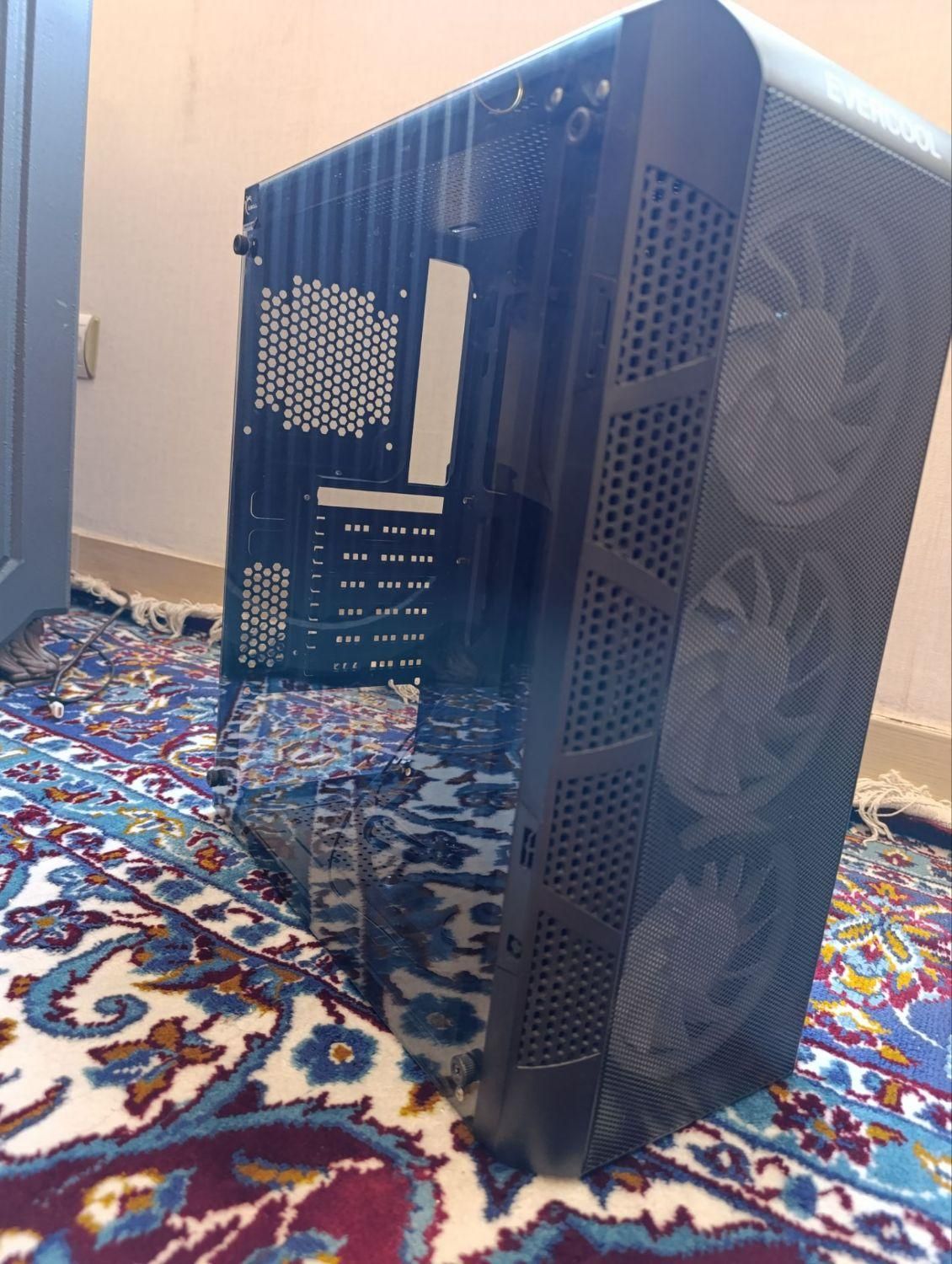 کیس اورکول 3 فن توری rgb|قطعات و لوازم جانبی رایانه|تبریز, |دیوار