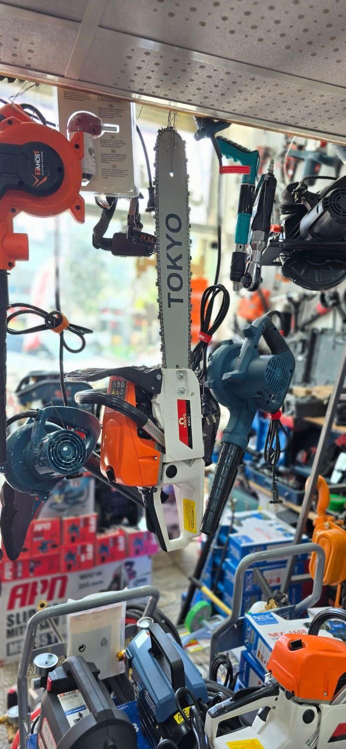 اره بنزینی اصل توکیو ژاپن ۵۵ سانتی|ابزارآلات|پارسآباد, |دیوار