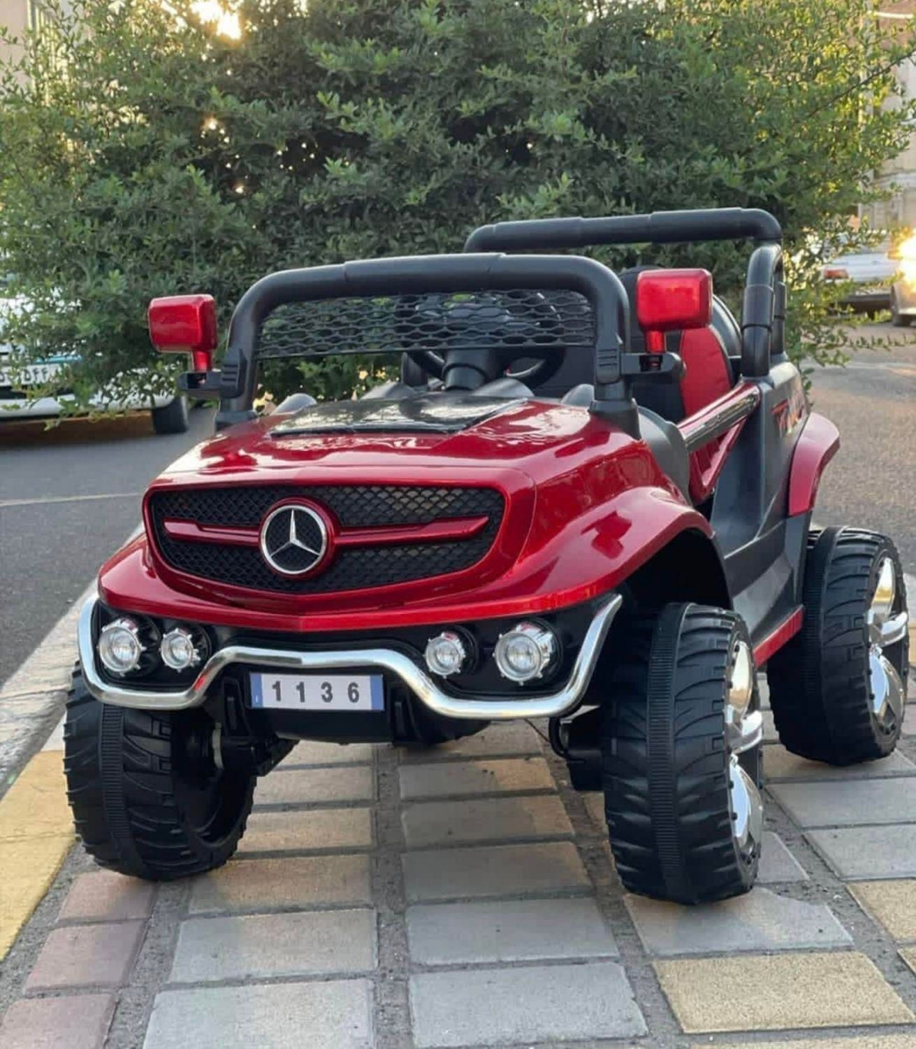 ماشین شارژی بنز یونیماگ ۴موتوره سفارش امارات|اسباب‌بازی بچه|کرمانشاه, |دیوار