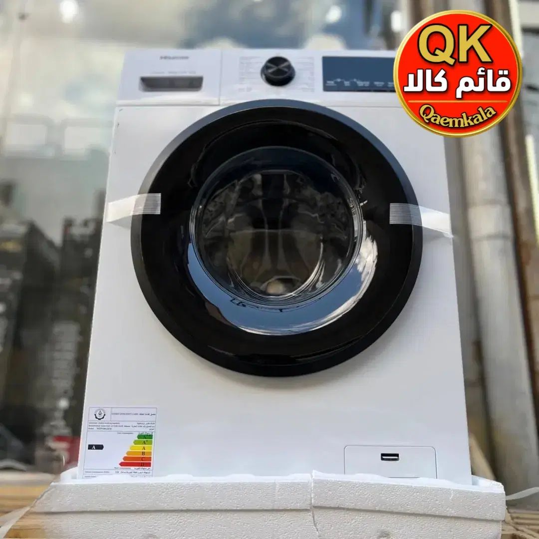 لباسشویی هایسنس 8 کیلویی با ضمانت ۲۴ ماهه|ماشین لباسشویی و خشک‌کن لباس|اهواز, زیباشهر|دیوار