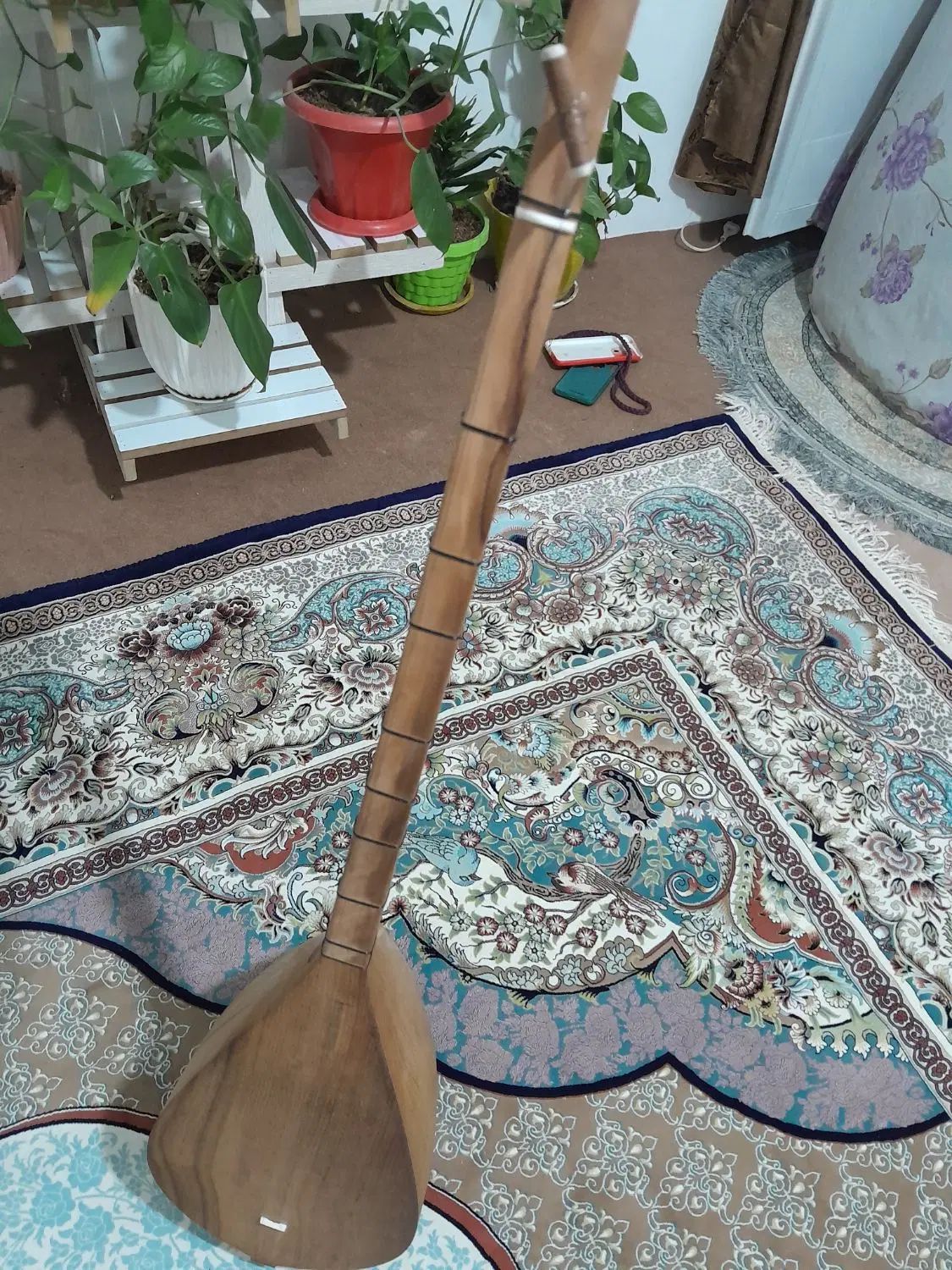 دوتار ترکه ای کاسه بزرگ ساخت استاد نستری|سازهای سنتی|مشهد, توس (بلوار توس)|دیوار