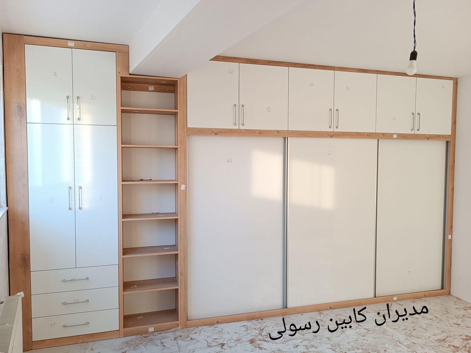 ساخت وتولید انواع کابینت وکمدو کافی بار بامجوزرسمی|مصالح و تجهیزات ساختمان|سهند, |دیوار