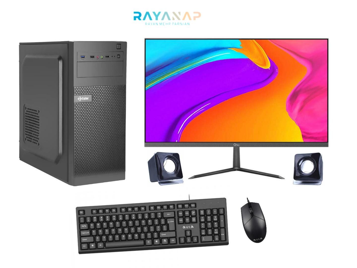 سیستم کامپیوتر i5-H610 ASUS مانیتور24 اینچ (کد237)|رایانه رومیزی|تبریز, |دیوار