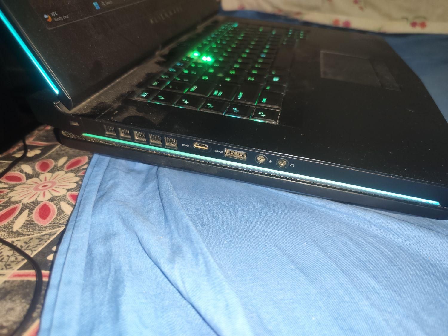 Alien Ware 15کارای مهندسی و سلطان گیمینگGTX 1080|رایانه همراه|تهران, امانیه|دیوار