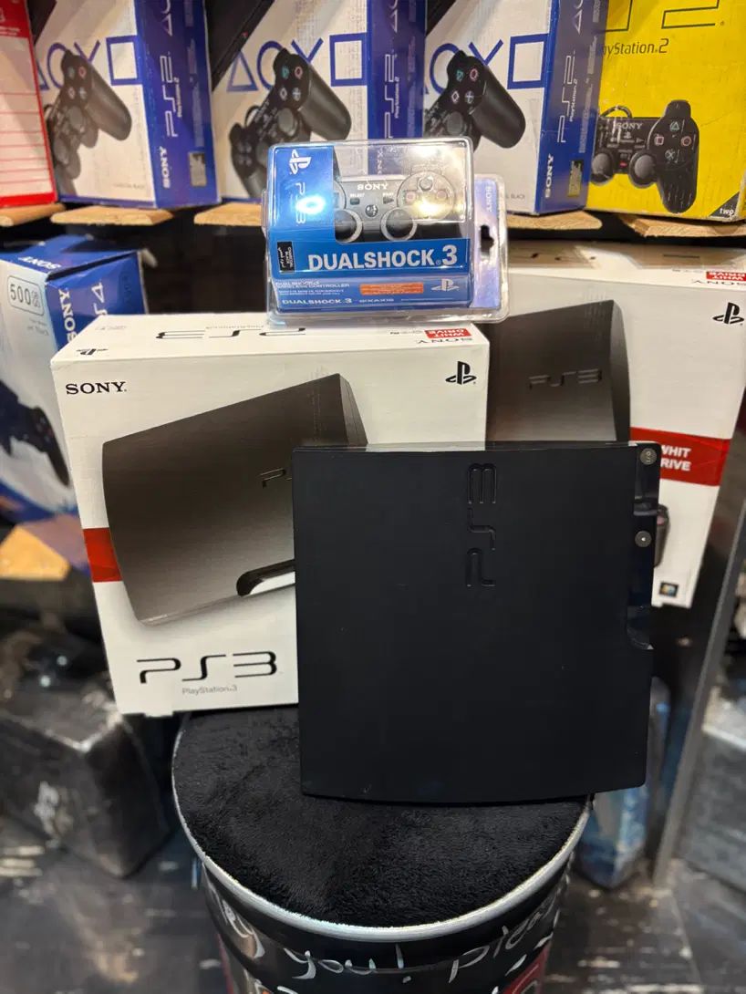 ۵۰۰ /Ps3 slim / با بازی|کنسول، بازی ویدئویی و آنلاین|تهران, نازی‌آباد|دیوار