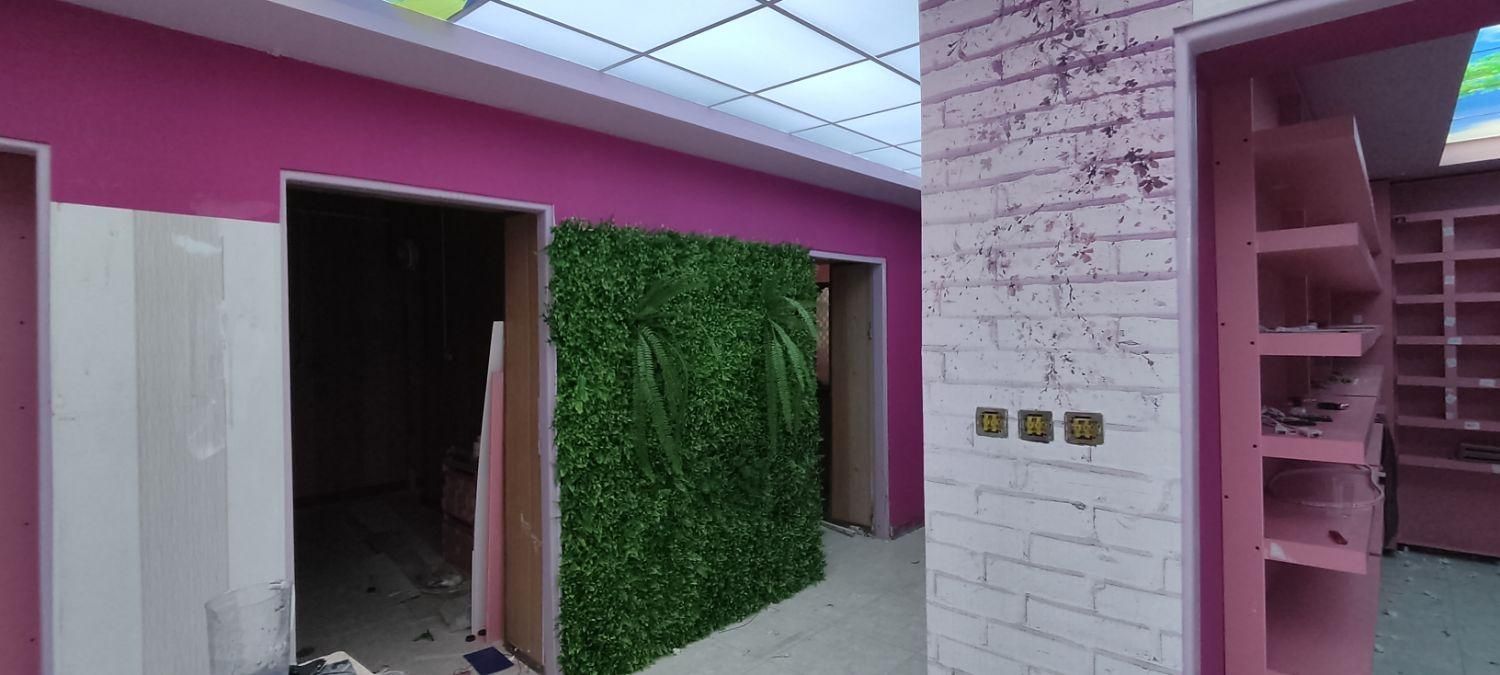 فروش و نصب کاغذ دیواری رنگ امیزی|خدمات پیشه و مهارت|دهدشت, |دیوار