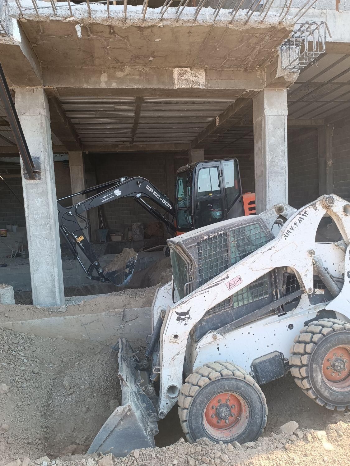 اجاره مینی بیل و بابکت در تمام نقاط کرج و حومه|خدمات حمل و نقل|کرج, کمالشهر|دیوار