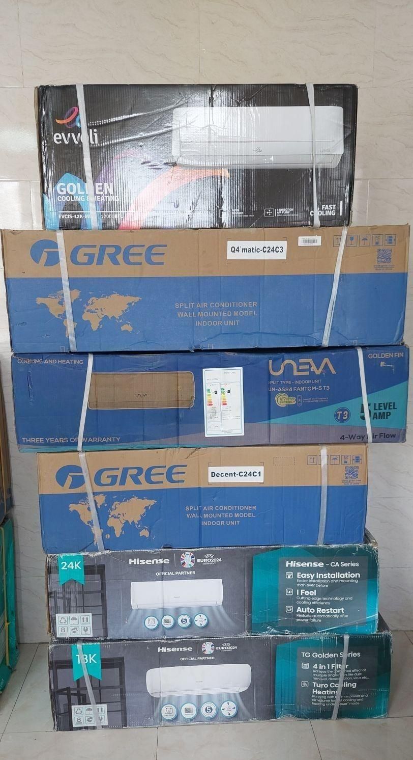 کولر گازی)اسپیلیت( گری ایوولی یونیوا|کولر گازی و فن‌کوئل|شیراز, زند|دیوار