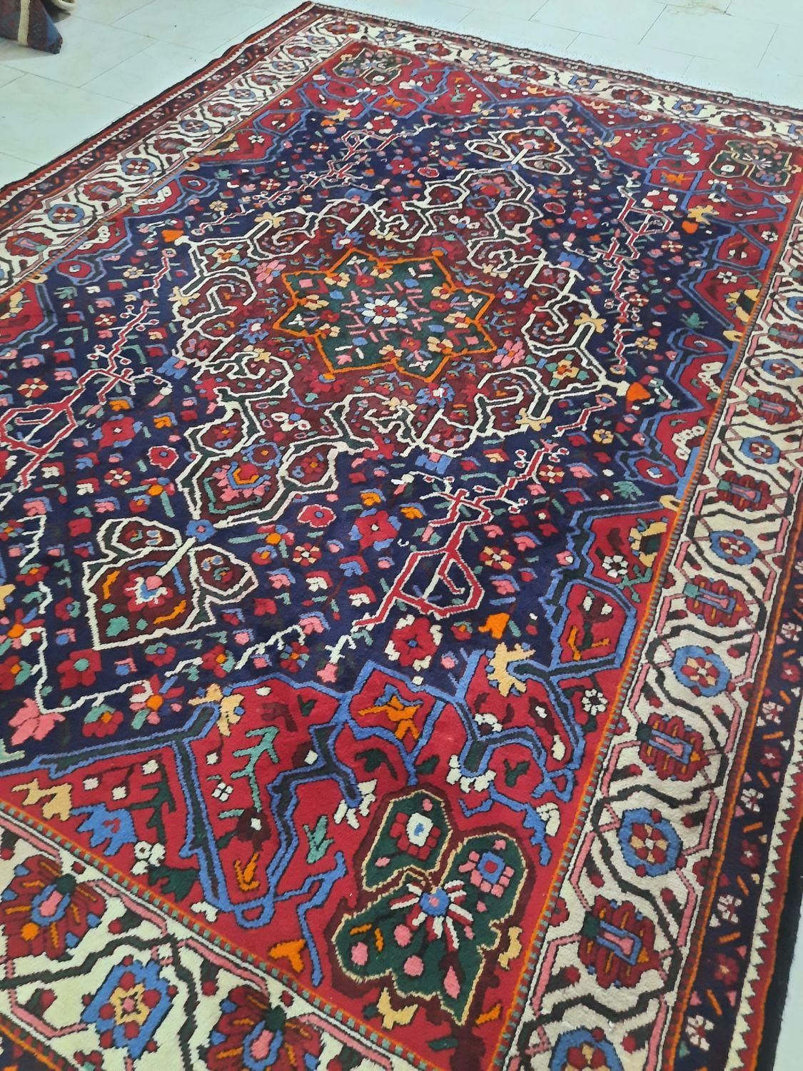 فرش ۶ متری دستباف بختیاری|فرش|کرج, برغان|دیوار