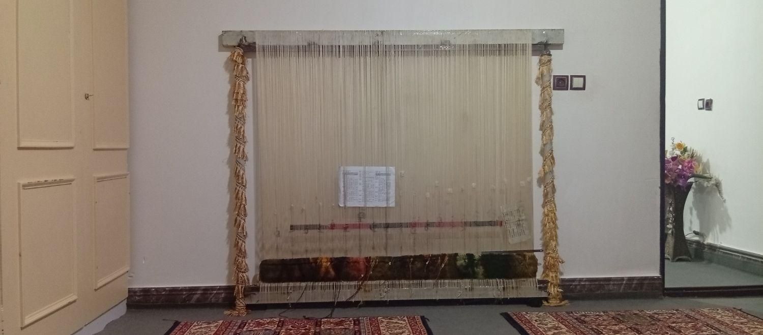 تابلو فرش نقشه مجلس عروسی ابریشم|تابلو فرش|اردبیل, |دیوار