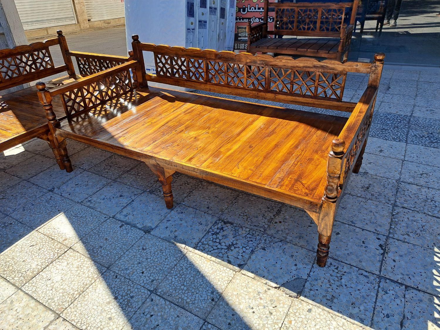 ت خ ت سنتی( تمام چوب روس )|مبلمان خانگی و میز عسلی|بوشهر, |دیوار