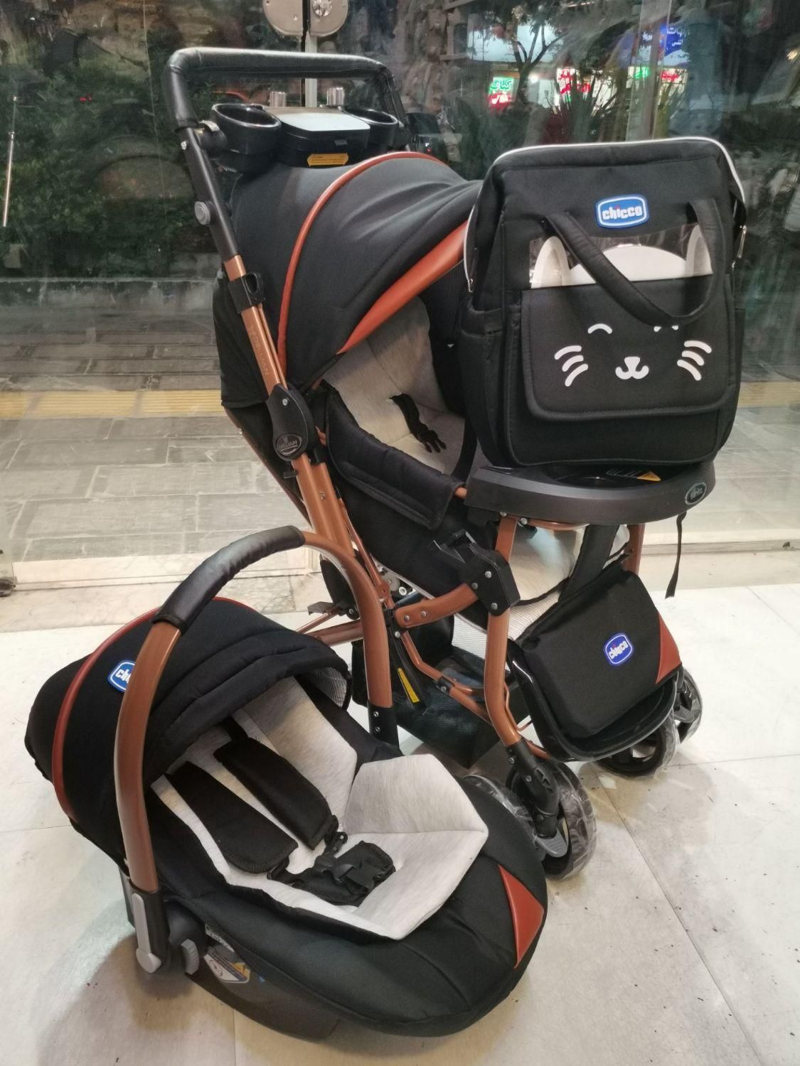 اقساطی/سرویس کامل کالسکه دسته دوطرفه|کالسکه و لوازم جانبی|مشهد, آزادشهر|دیوار