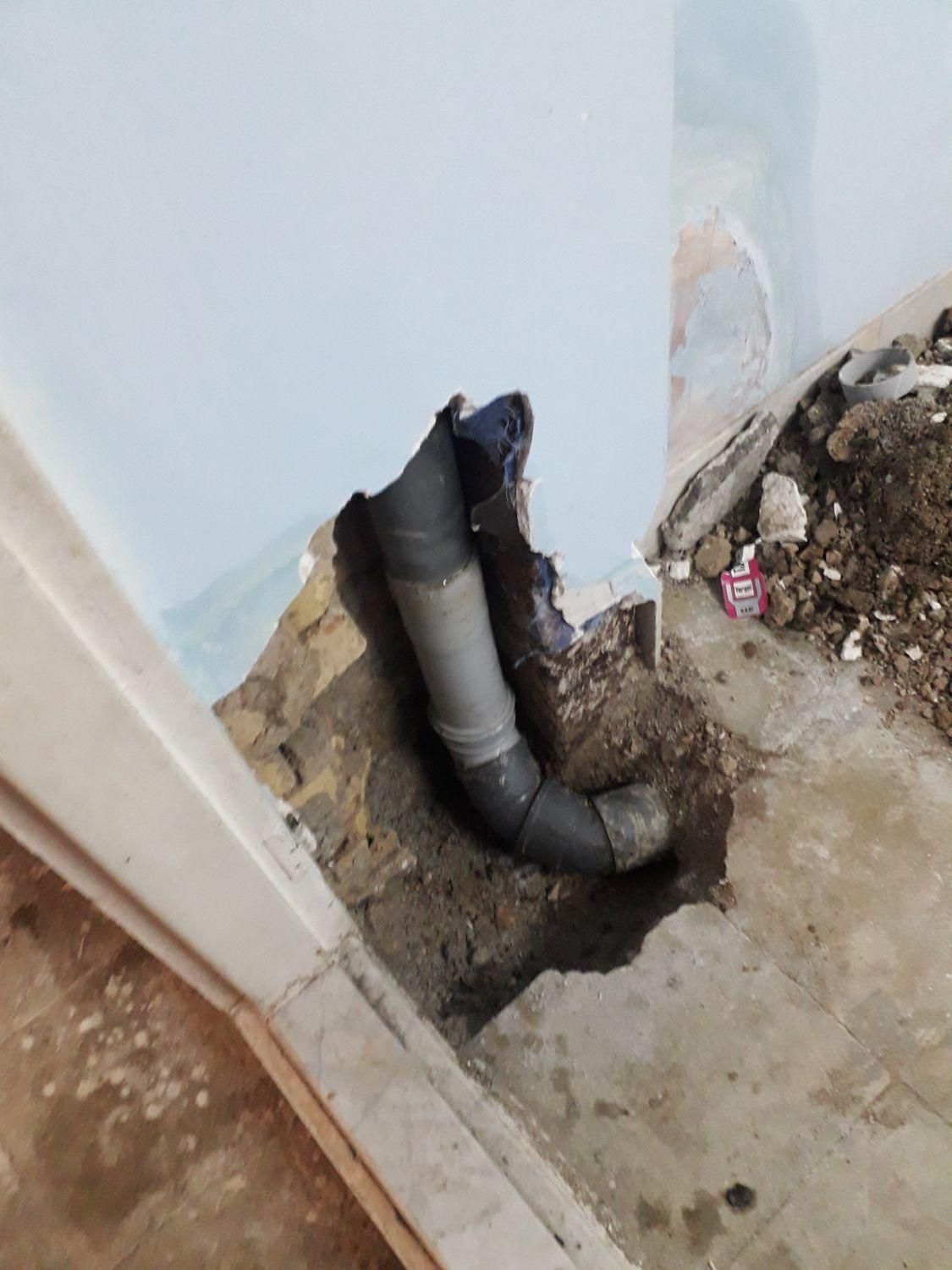 نشت یابی رفع نم ترکیدگی نشت یاب بادستگاه لوله کش|خدمات پیشه و مهارت|قم, نیروگاه|دیوار