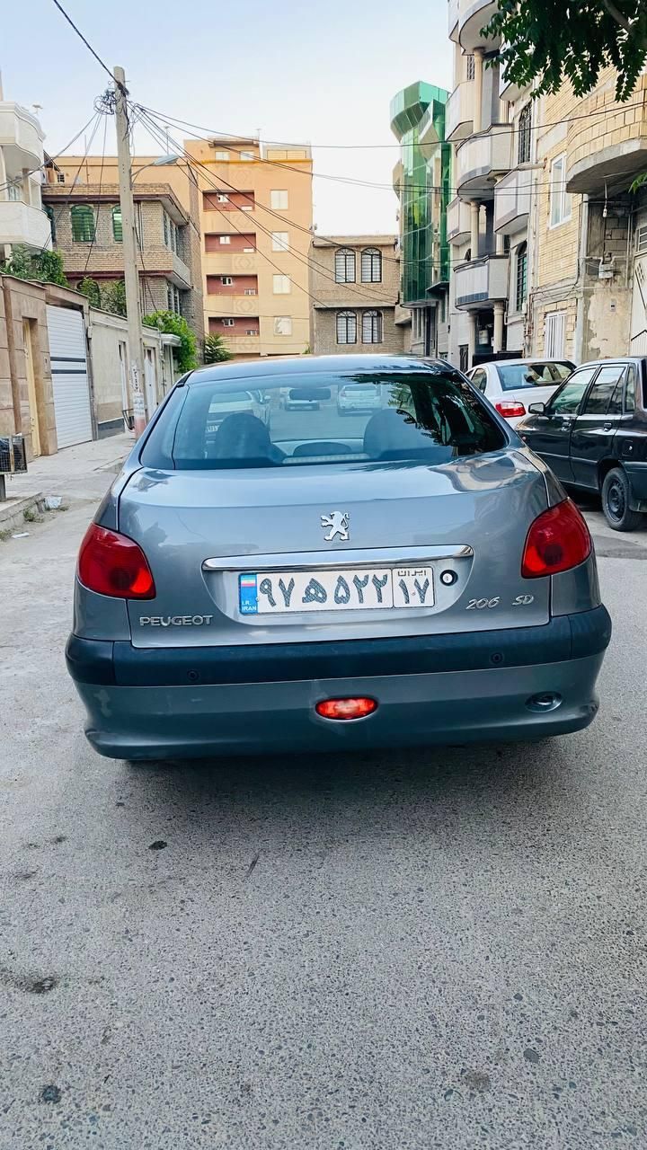 پژو 206 SD V8، مدل ۱۳۹۳|خودرو سواری و وانت|ارومیه, |دیوار