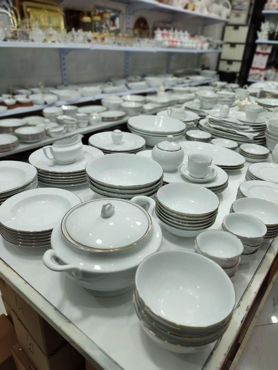 سرویس پذیرایی 30نفره تقدیس لب طلا|ظروف سرو و پذیرایی|مهاباد (آذربایجان غربی), |دیوار