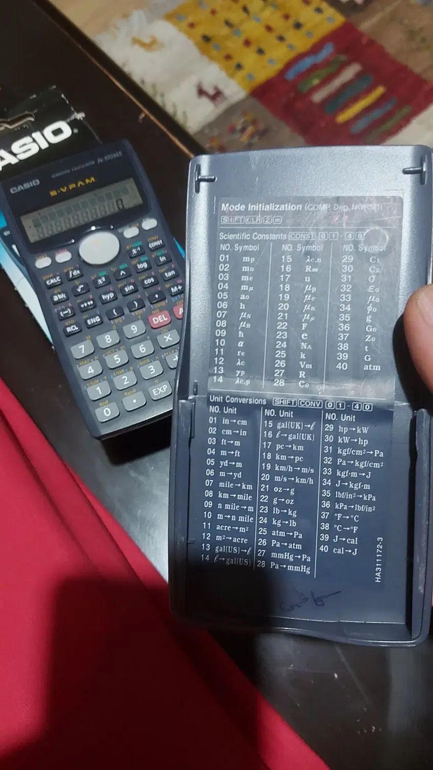 casio fx 570کاسیو ۵۷۰ مهندسی|لوازم التحریر|کرج, جهان‌شهر|دیوار