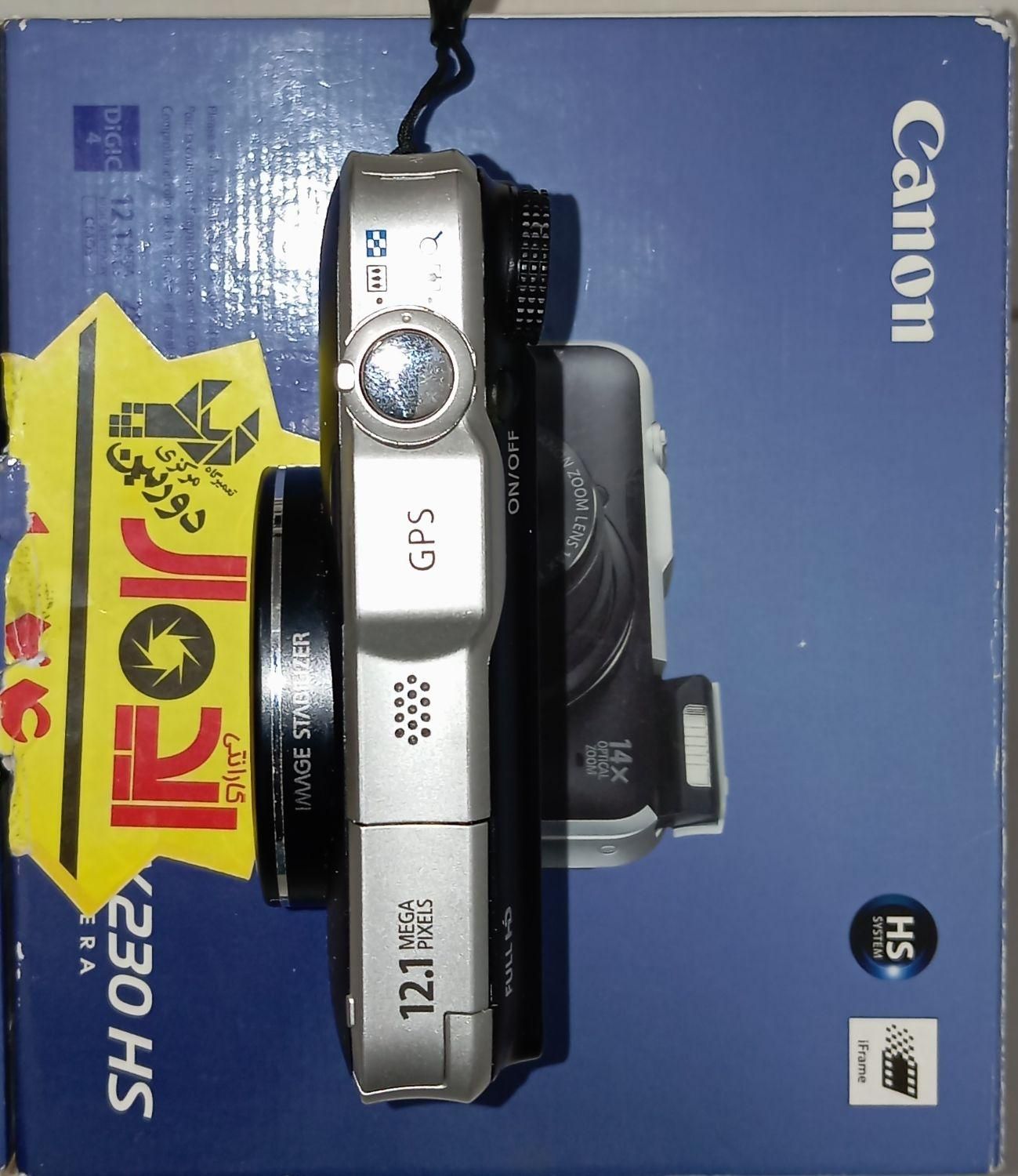 دوربین کانن عکاسی وفیلم ژاپنی SX230hs نو|دوربین عکاسی و فیلم‌برداری|اصفهان, کوی ولی عصر|دیوار
