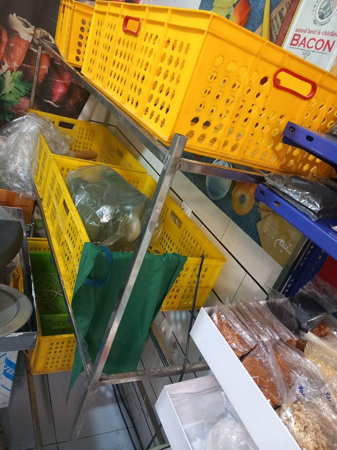 یخچال ایستاده. تاپینگ تمام استیل. استند استیل. سبد|فروشگاه و مغازه|اصفهان, شهرستان|دیوار