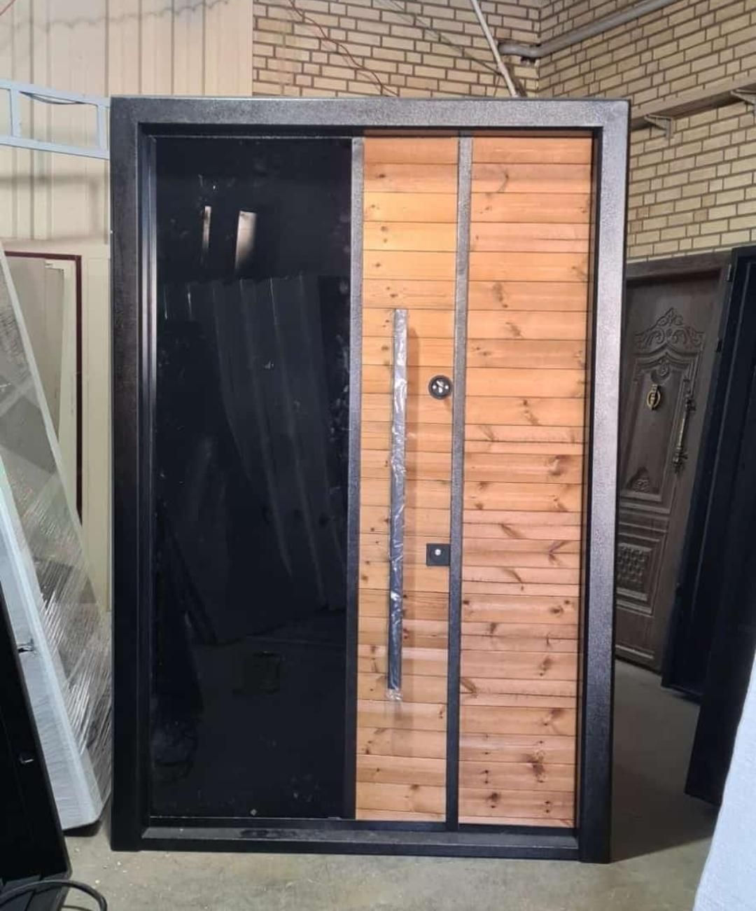 درب ضدسرقت ترمو فنلاندی ضد سرقت لابی|مصالح و تجهیزات ساختمان|بابل, |دیوار