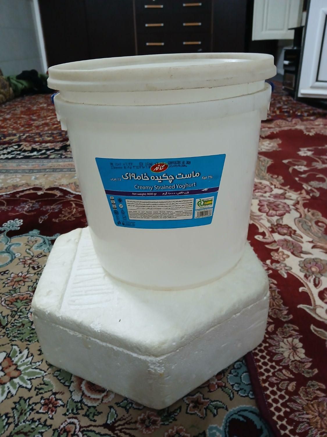 سطل بزرگ 8 کیلویی|ظروف نگهدارنده، پلاستیکی، یک‌بارمصرف|زنجان, |دیوار