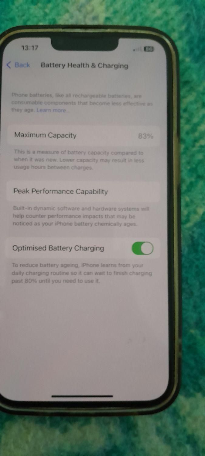 اپل iPhone 13 با حافظهٔ ۱۲۸ گیگابایت|موبایل|اهواز, کوروش|دیوار