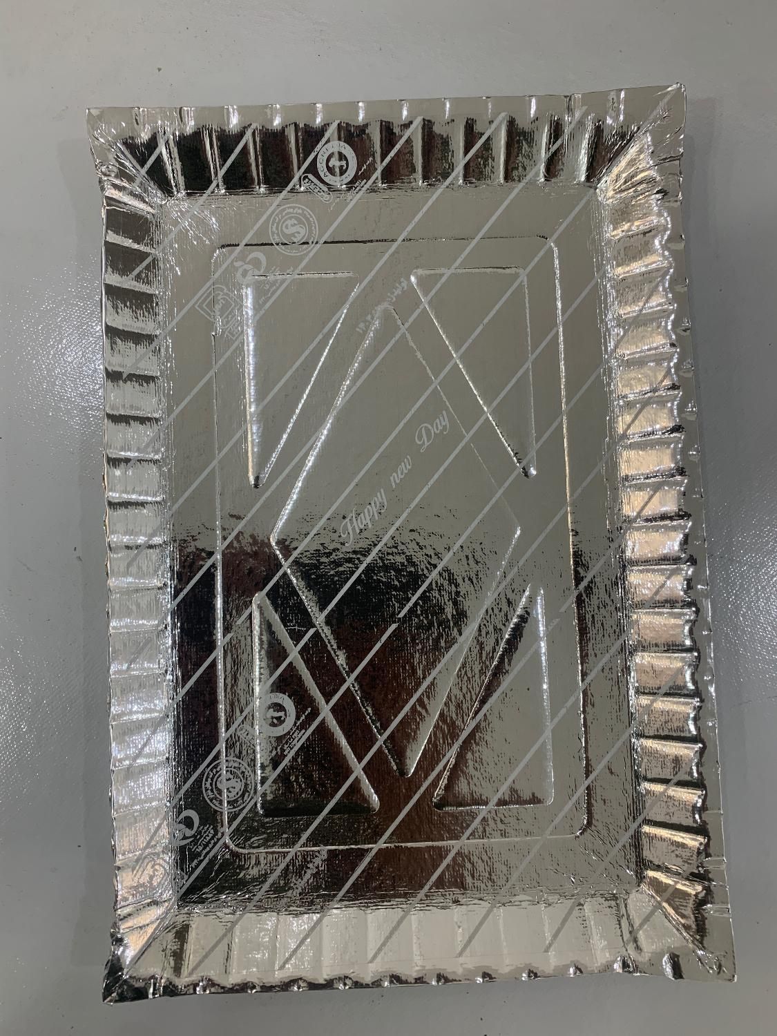 سینی مقوایی یکبار مصرف|ظروف نگهدارنده، پلاستیکی، یک‌بارمصرف|مبارکه, |دیوار