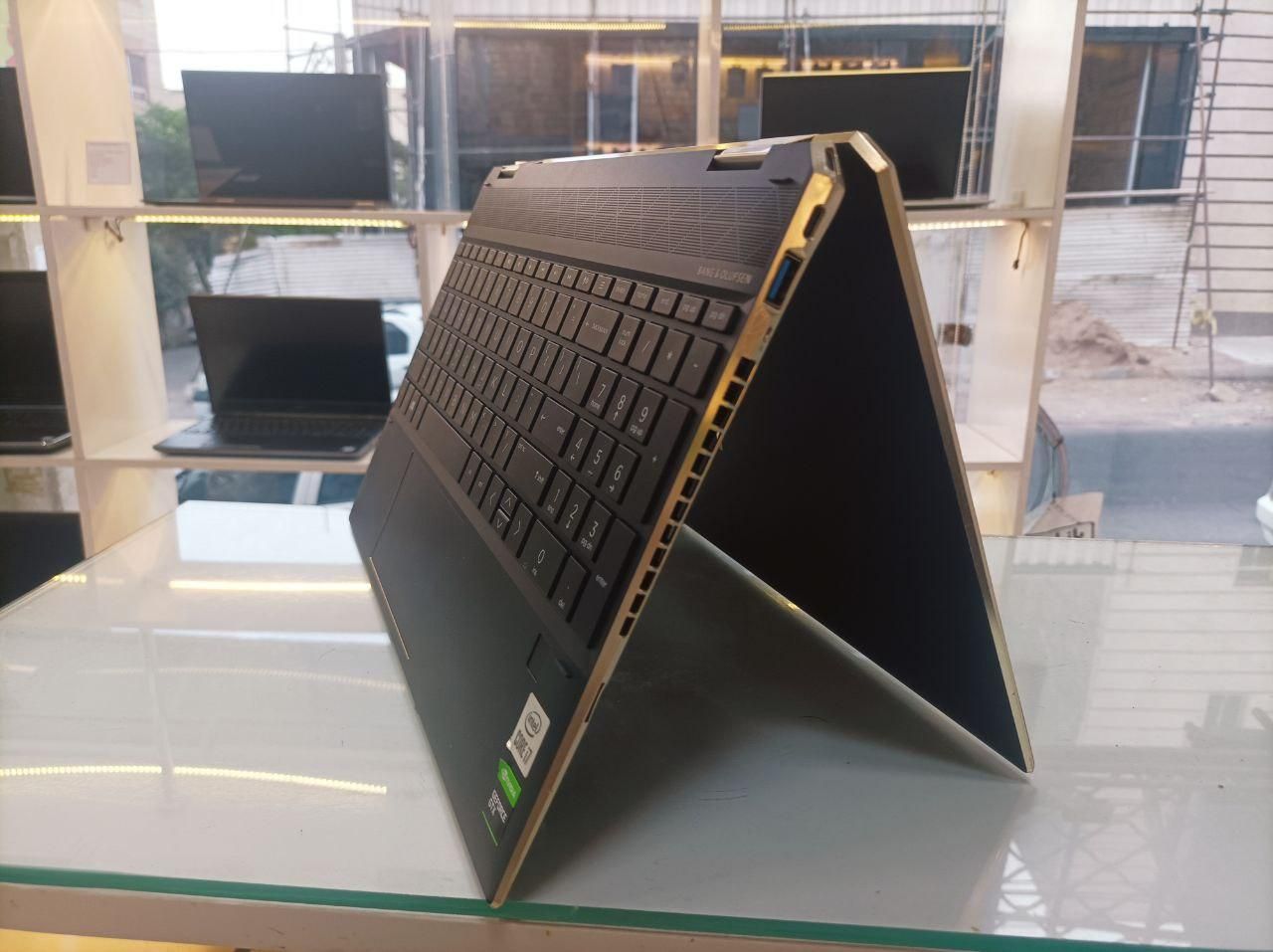 لپ تاپ لمسی تاشو hp spectre x360    فروش اقساطی|رایانه همراه|سمنان, |دیوار