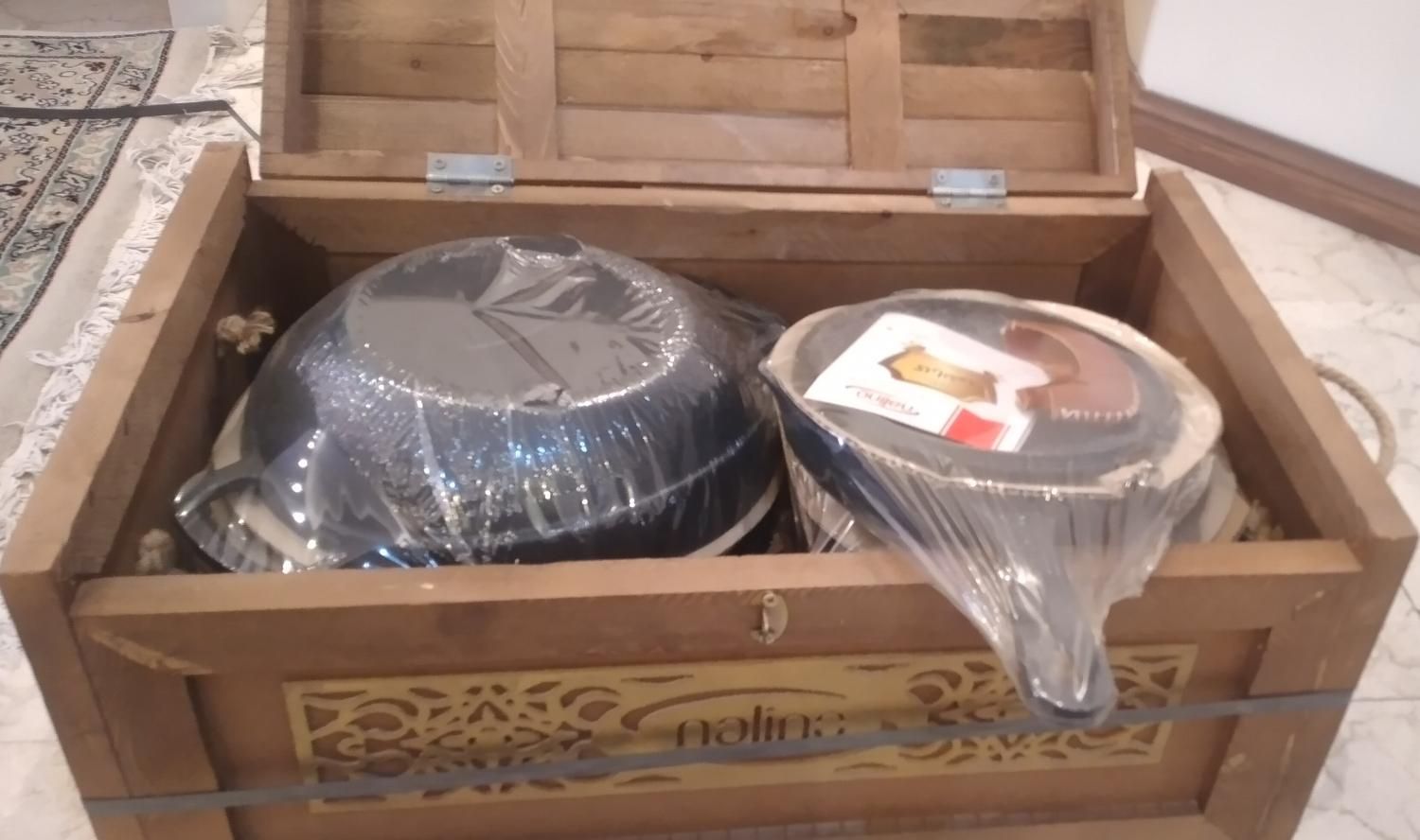 سرویس ۹ پارچه قابلمه چدن مارک نالینو|ظروف پخت‌وپز|تهران, قیطریه|دیوار